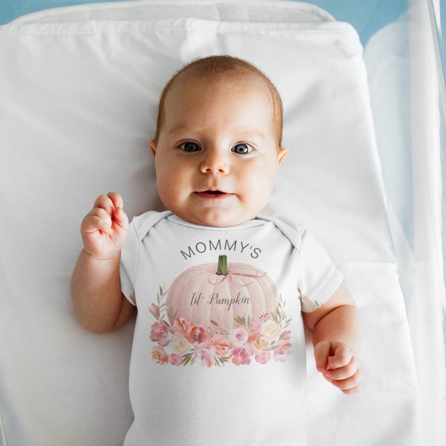 Elegant Lil Pumpkin Baby Girl Baby Bodysuit (Creator Uploaded)