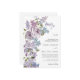 Elegant Lilac Wedding Invitation