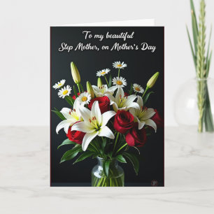 Elegant Lilies Mother Card