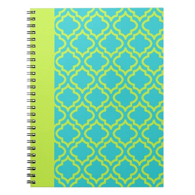 Elegant Lime Notebook (Front)