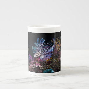 Elegant Lionfish Bone China Mug