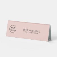Elegant Logo Employee Name, Profession
