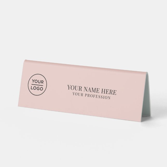 Elegant Logo Employee Name, Profession (Front)