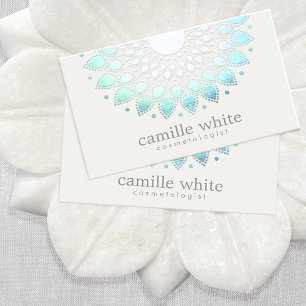 Elegant Lotus Holistic Spa and Beauty Business Card