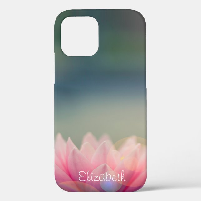Elegant Lotus Landscape Case-Mate iPhone Case (Back)