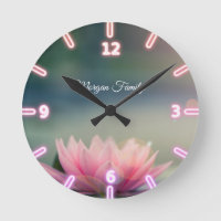 Elegant Lotus Landscape