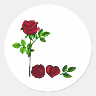 Elegant LOVE Alphabet Art Stickers – Unique Weddin