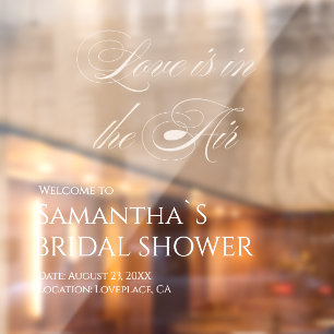 Elegant Love is in the Air Bridal Shower