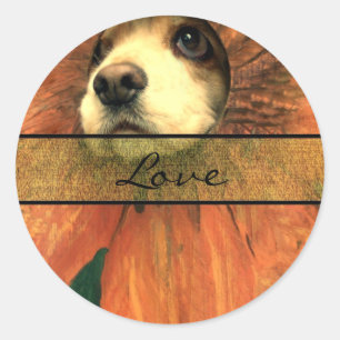 Elegant Love Wedding Stickers