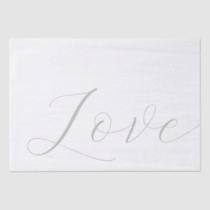 Elegant Love Wedding Tissue Paper