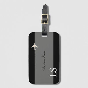 elegant luggage tag