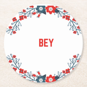 Elegant Luxurious Paper Coasters