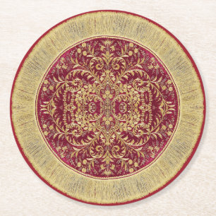 Elegant Luxurious Paper Coasters