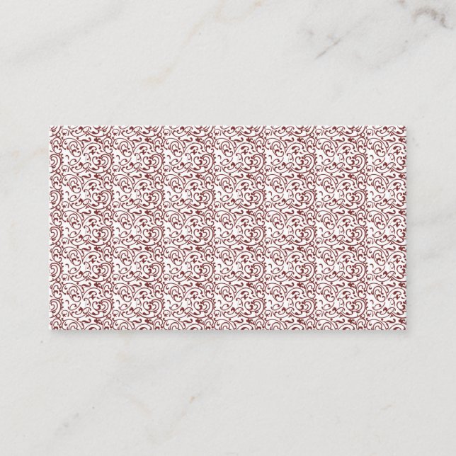 Elegant Luxury Boutique Business Cards (Front)