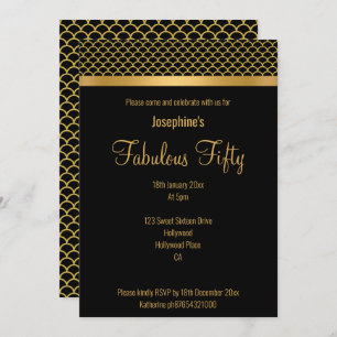 ELEGANT LUXURY CUSTOM MERMAID THEME INVITATION
