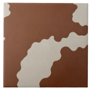 Elegant Luxury Faux Cow Leather Popular Collection Ceramic Tile