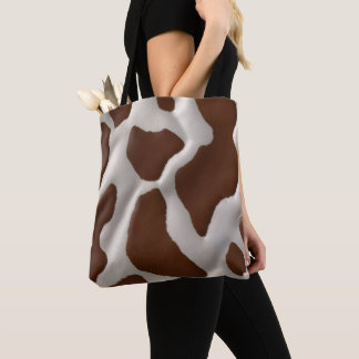 Elegant Luxury Faux Cow Leather Trendy Collection Tote Bag