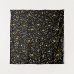 Elegant Luxury Floral Seamless Tapestry