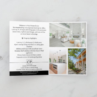 Elegant Luxury Real Estate Listing Brochure Program