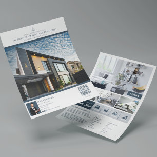 Elegant Luxury Real Estate Listing Property  Flyer