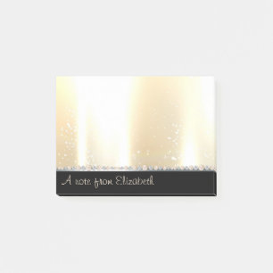 Elegant Luxury Simple,Diamonds,Pearls Post-it Notes