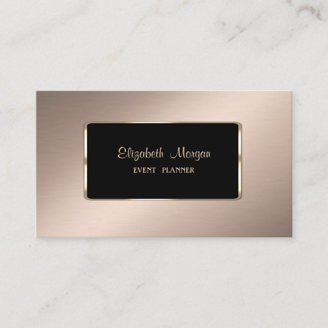 Elegant Luxury Stylish,Professional Business Card (Front)