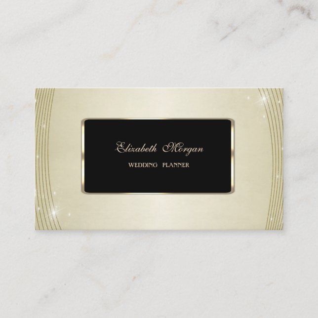 Elegant Luxury Stylish Professional Business Card (Front)