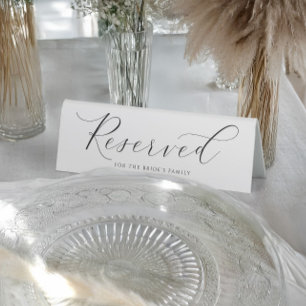 Elegant Luxury Wedding Reserved