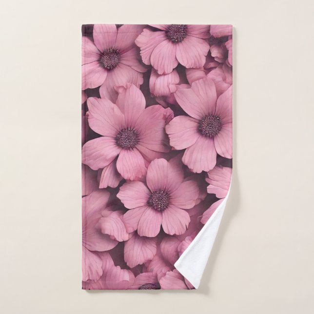 Elegant Magnolia Blush Hand Towel (Hand Towel)