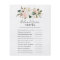 Elegant Magnolia Bride and Groom Trivia Game