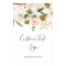 Elegant Magnolia | White & Blush Custom Text Sign