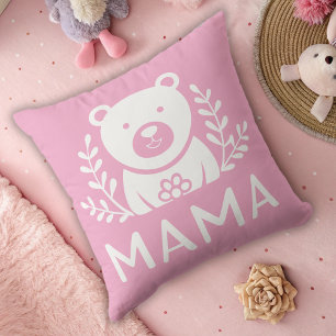 elegant mama bear personalised  cushion