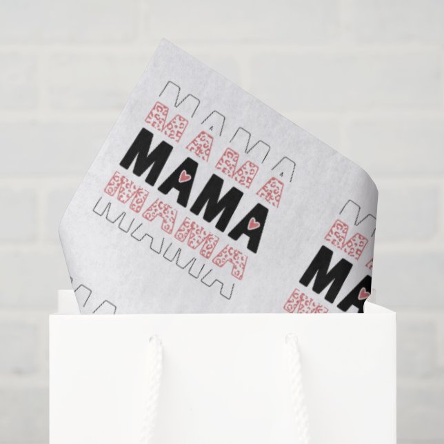 Elegant MAMA Tissue Paper (Gift Bag)