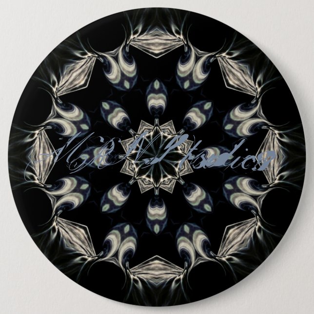Elegant Mandala 6 Cm Round Badge (Front)