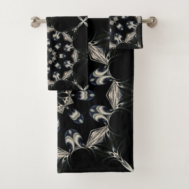 Elegant Mandala Bath Towel Set (Insitu)