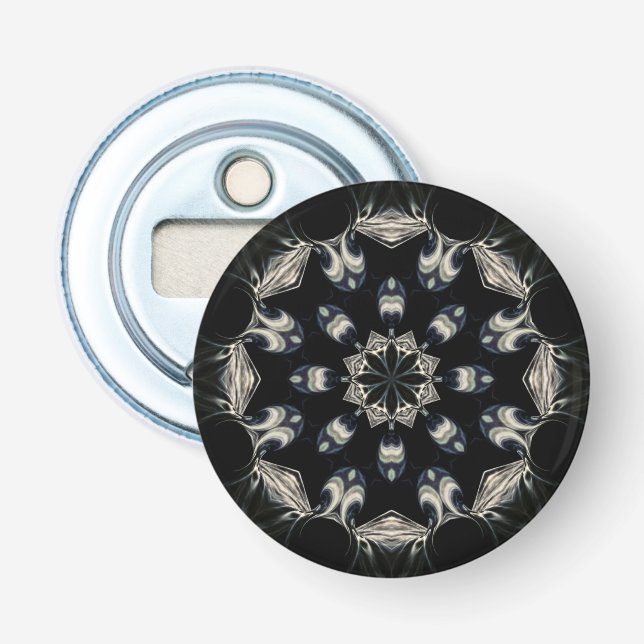 Elegant Mandala Bottle Opener (Front)