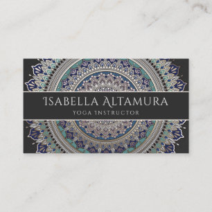 Elegant Mandala Business Cards