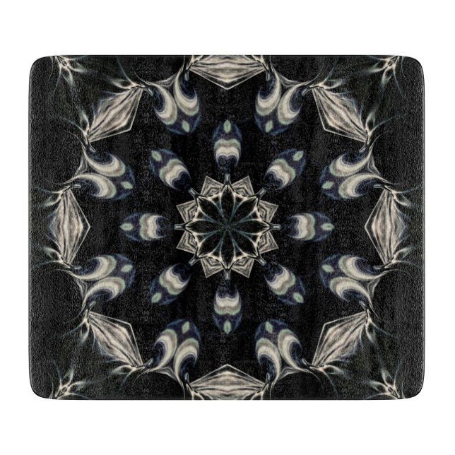 Elegant Mandala Cutting Board (Front)