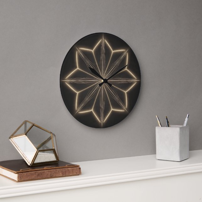 Elegant mandala design wall clock  (Office)