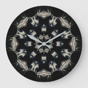 Elegant Mandala Large Clock