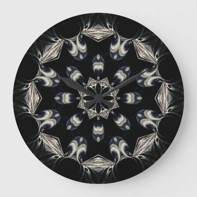 Elegant Mandala Large Clock (Front)