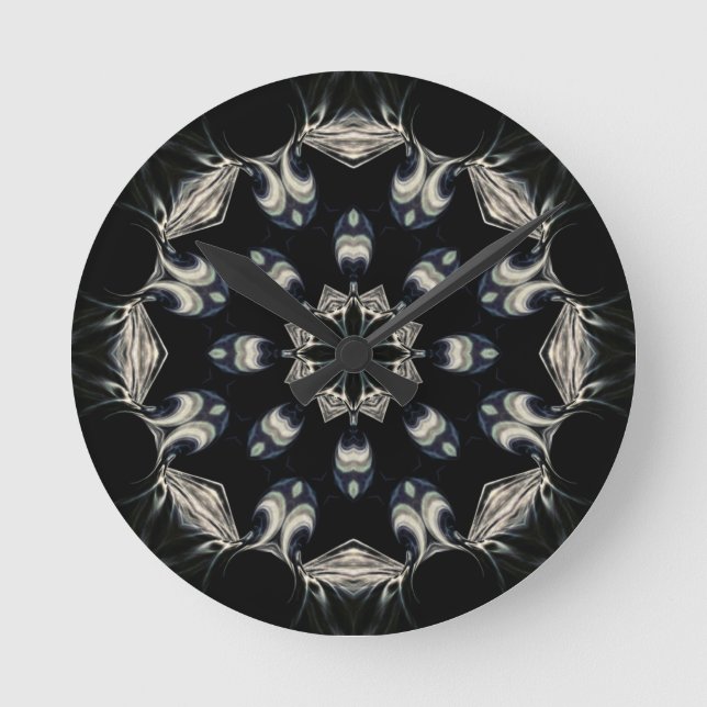 Elegant Mandala Round Clock (Front)