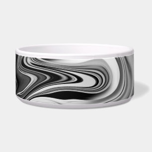 Elegant Marble 7 - Liquid Black and White