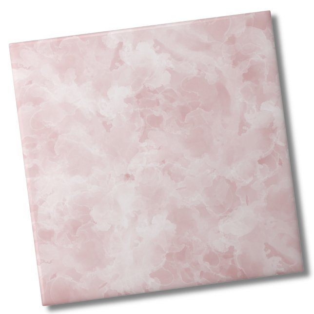 Elegant Marble Blush Pink Ceramic Tile (Elegant Marble Blush Pink Ceramic Tile)