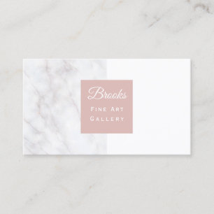 Elegant Marble Business Card