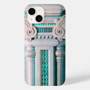 ELEGANT MARBLE COLUMN,PINK BLUE INTERIOR DESIGN Case-Mate iPhone 14 CASE