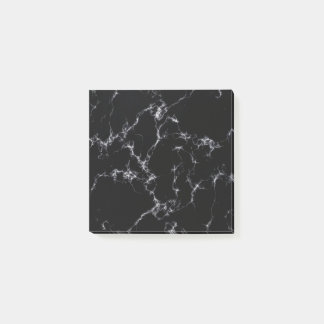 Elegant Marble style4 - Black and White Post-it Notes