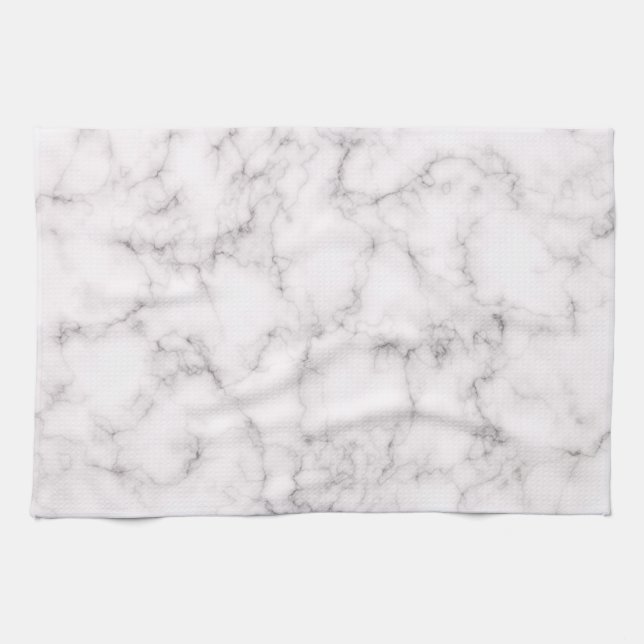 Elegant Marble style Tea Towel (Horizontal)