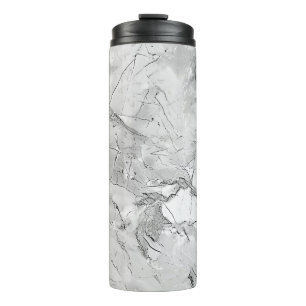Elegant Marble Texture Bone China Mug
