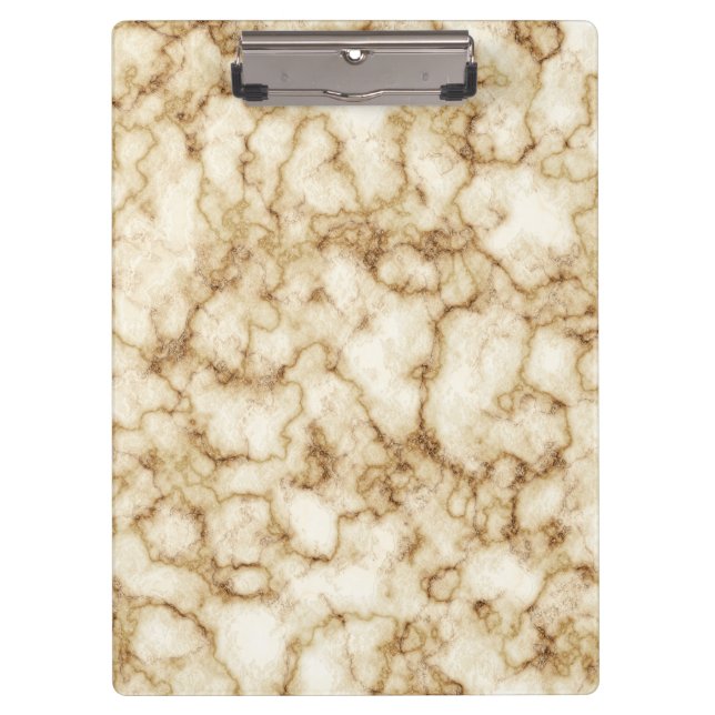 Elegant Marble Texture Clipboard (Front)